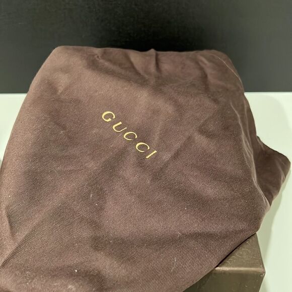 Gucci Snakeskin Peep Toe Pumps - Picture 10 of 10